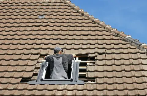 Pose de velux - Égly